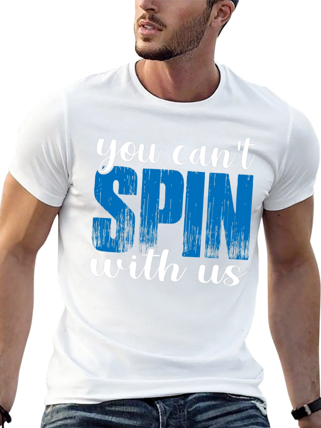 You Cant Spin With Us Graphic Tee