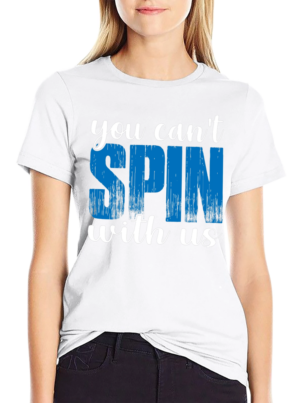 You Cant Spin With Us Graphic Tee