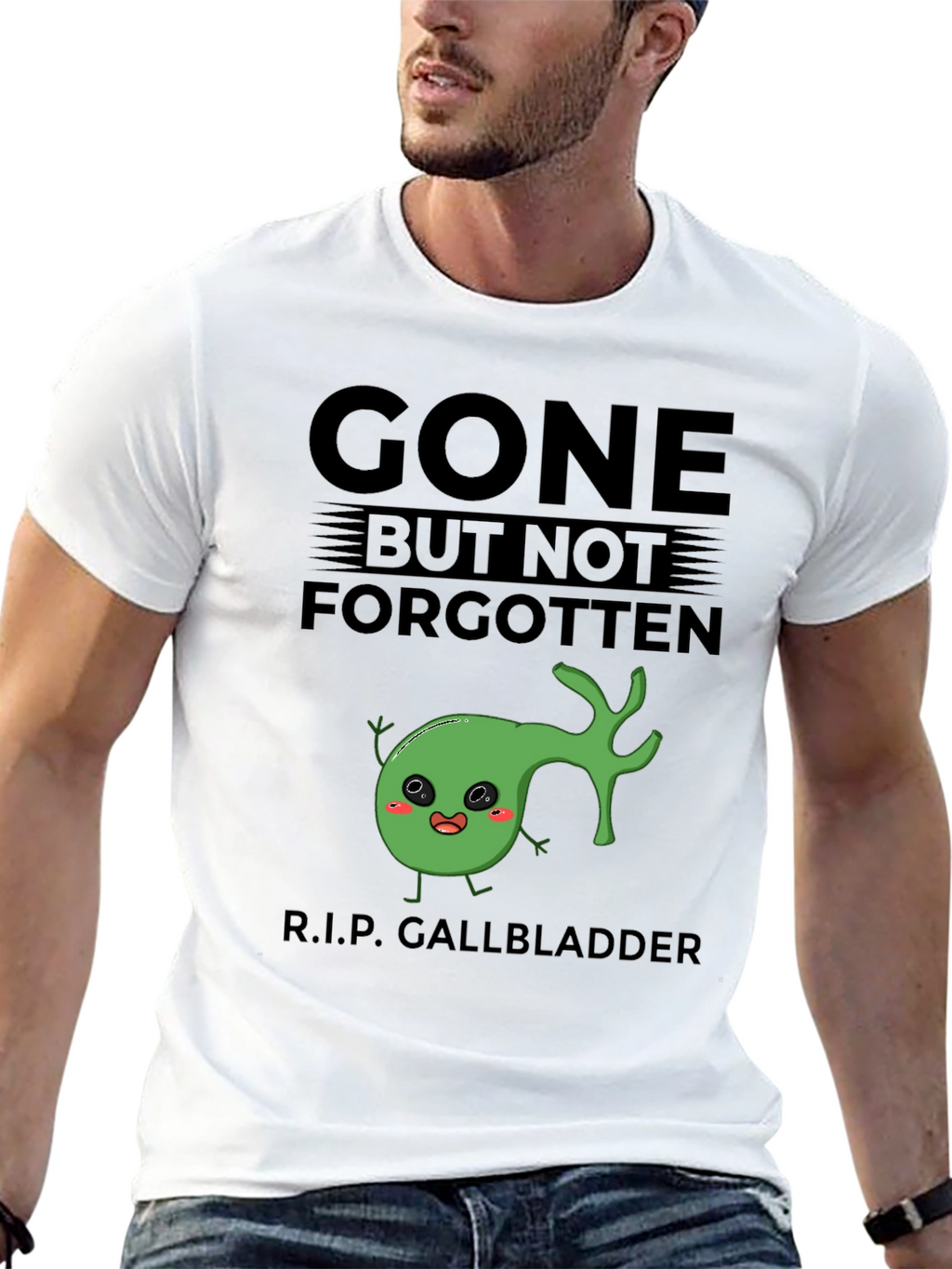 Gone But Not Forgotten Gallbladder T-Shirt