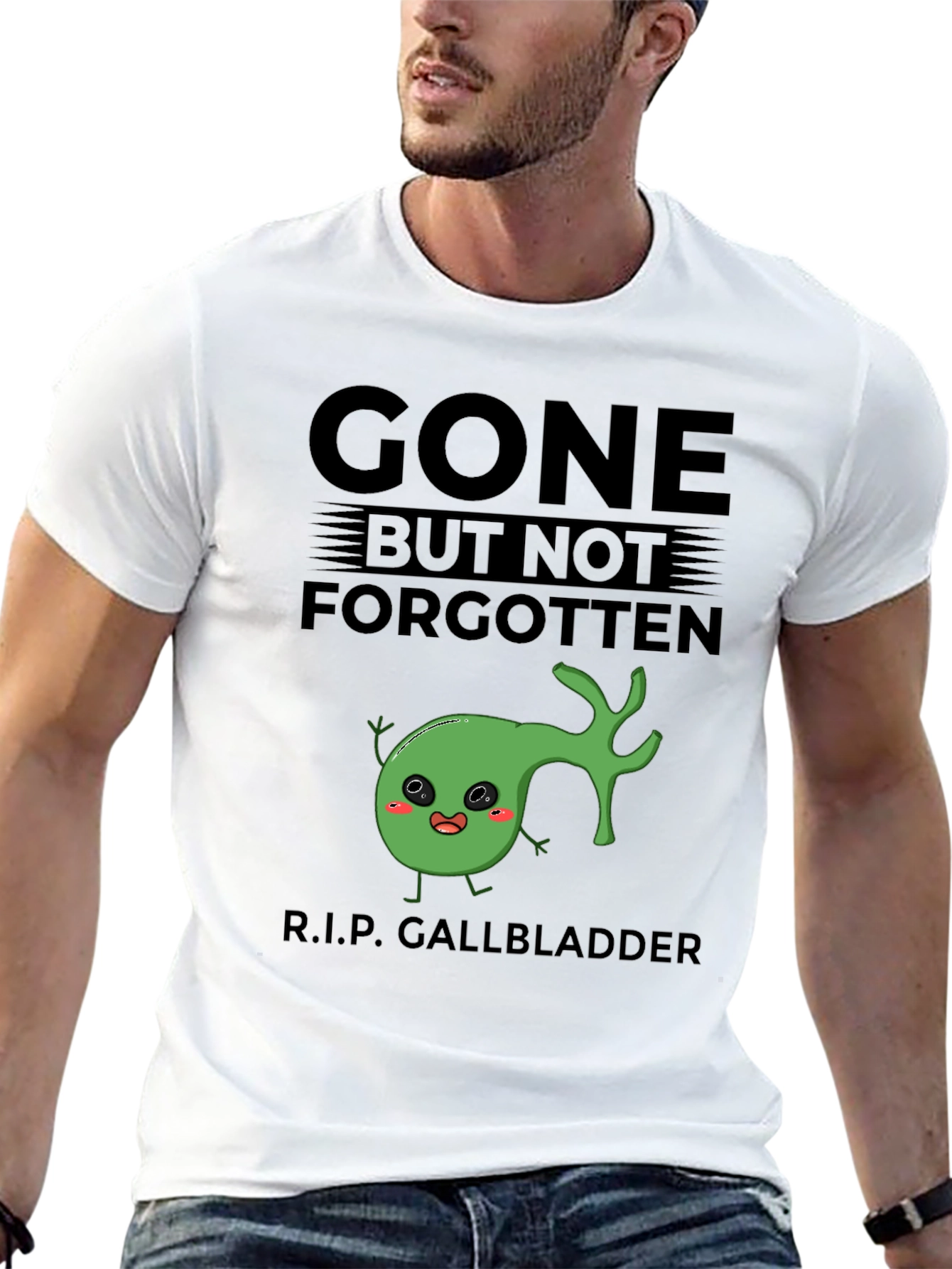 Gone But Not Forgotten Gallbladder T-Shirt