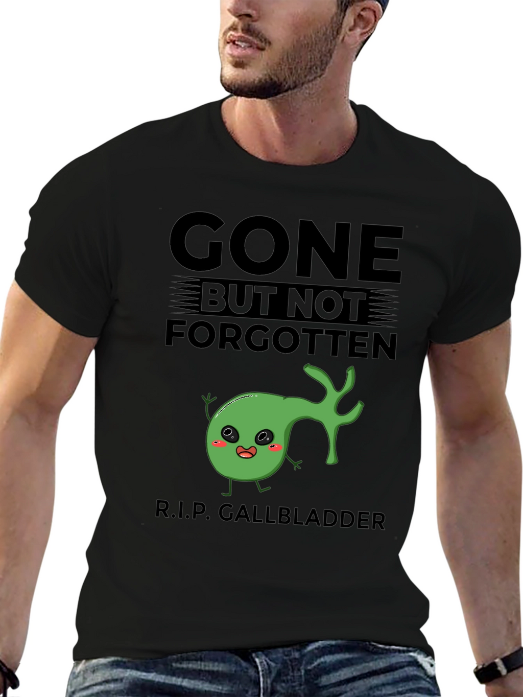 Gone But Not Forgotten Gallbladder T-Shirt