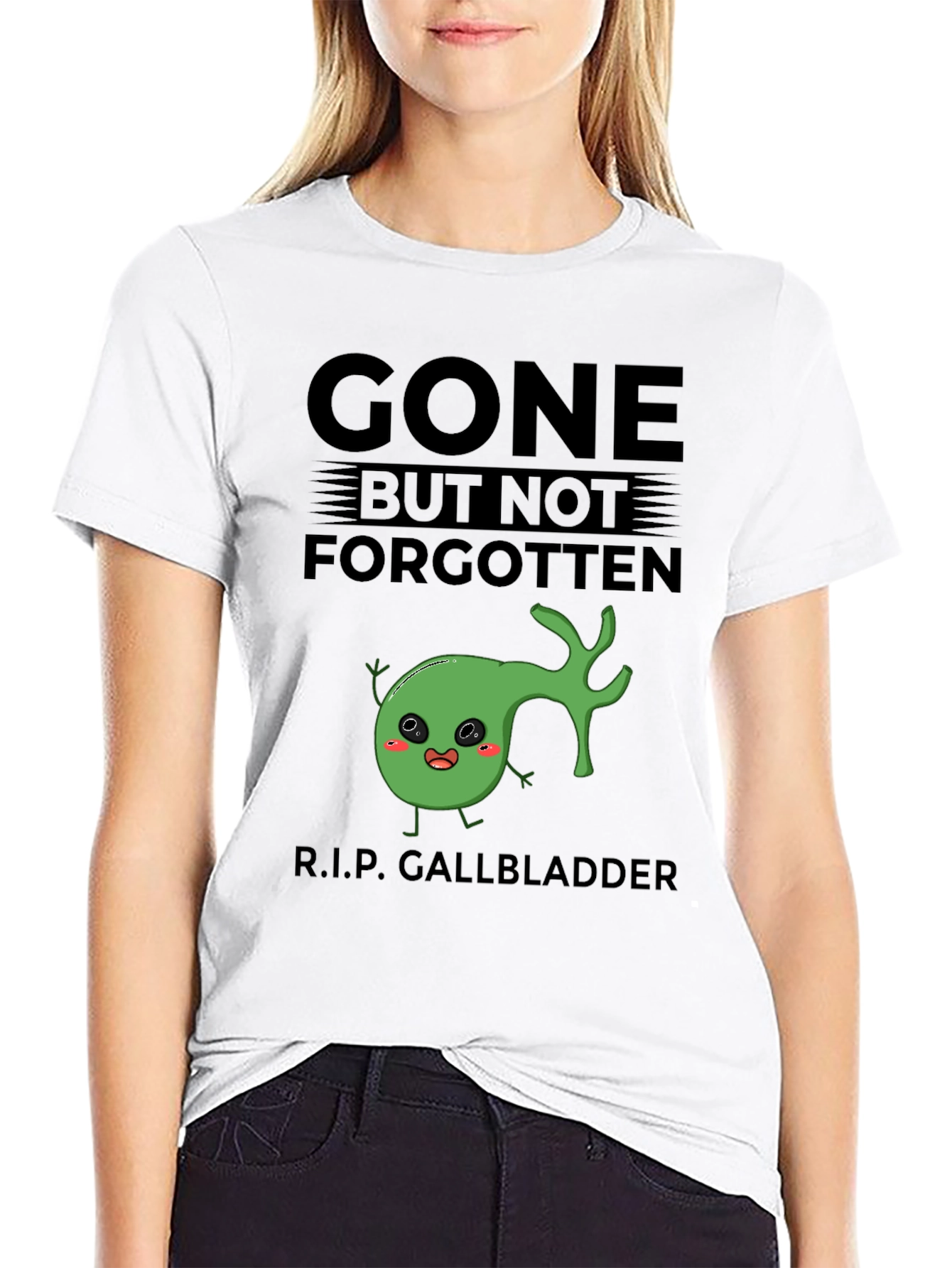 Gone But Not Forgotten Gallbladder T-Shirt