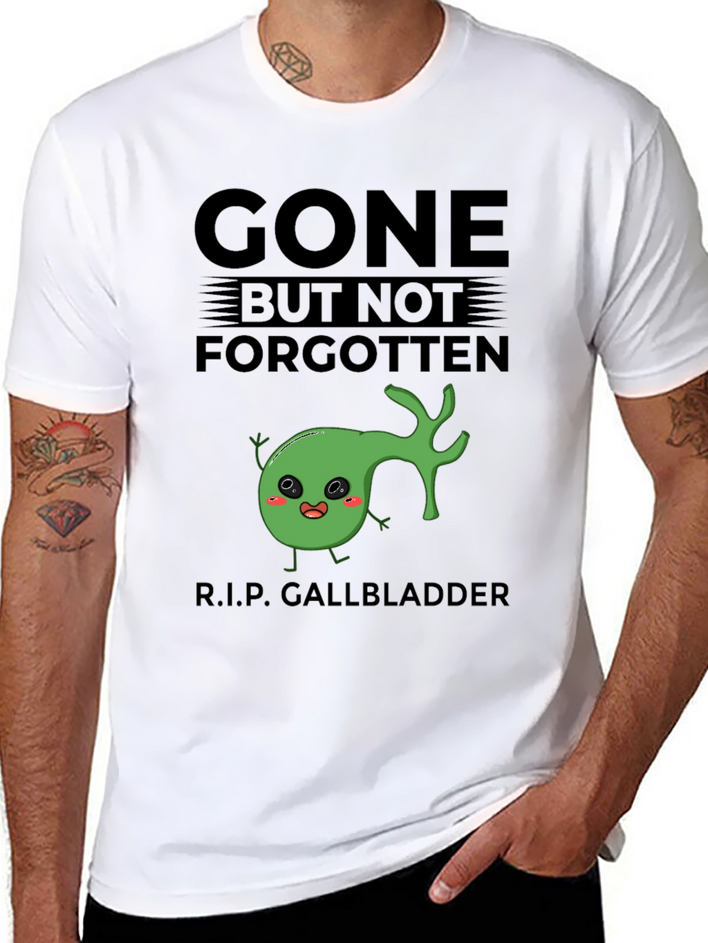 Gone But Not Forgotten Gallbladder T-Shirt
