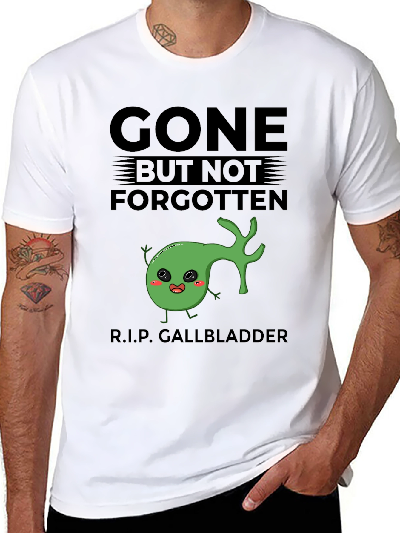 Gone But Not Forgotten Gallbladder T-Shirt