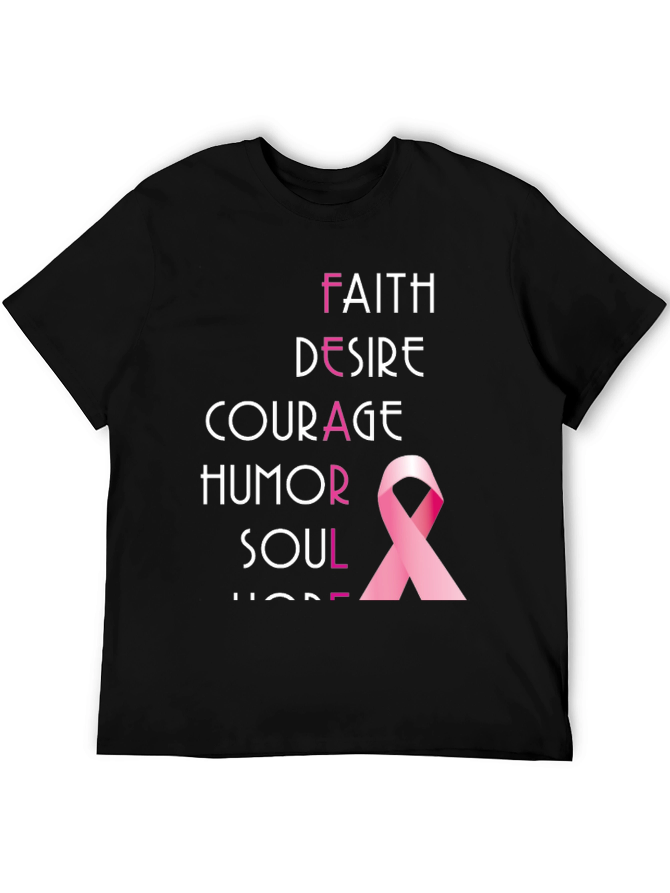 Breast Cancer Awareness Ribbon T-Shirt