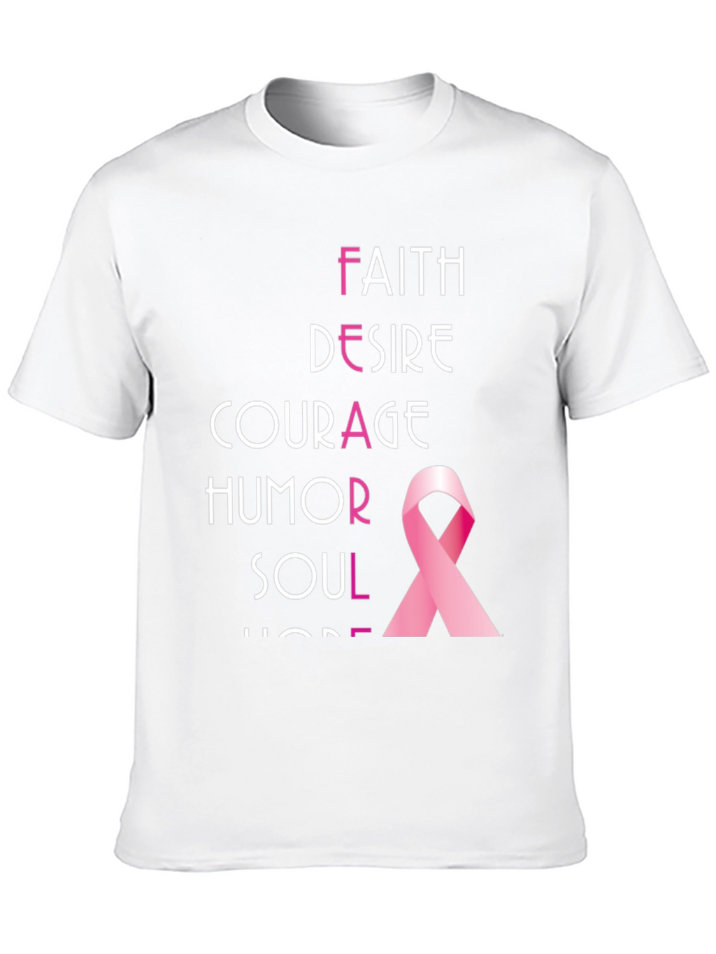Breast Cancer Awareness Ribbon T-Shirt
