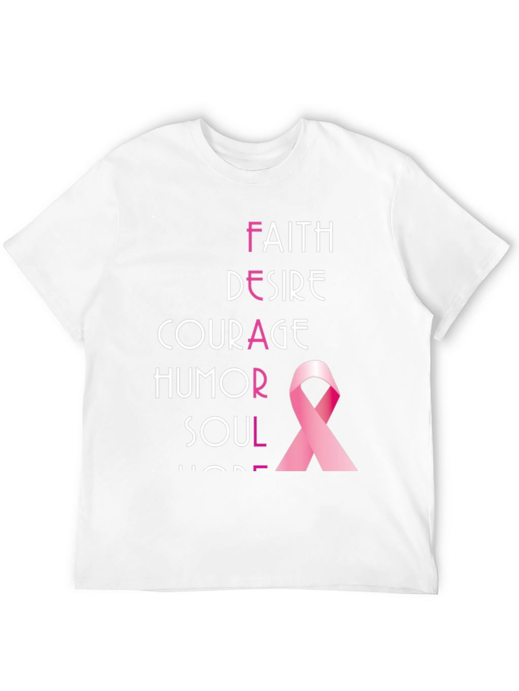 Breast Cancer Awareness Ribbon T-Shirt