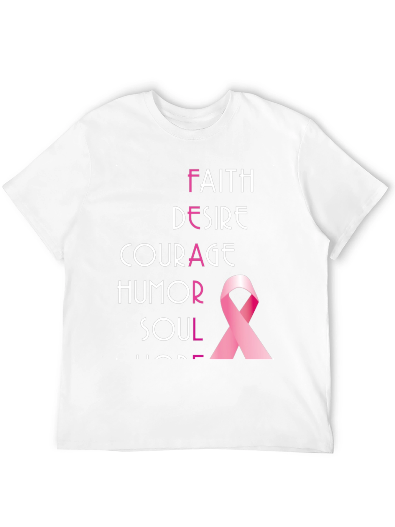 Breast Cancer Awareness Ribbon T-Shirt