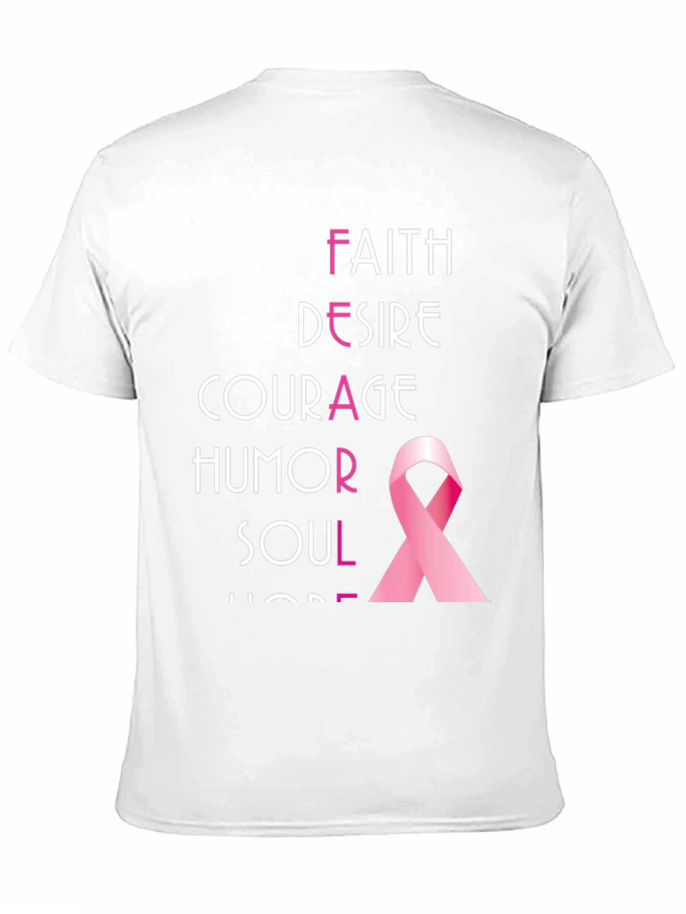 Breast Cancer Awareness Ribbon T-Shirt