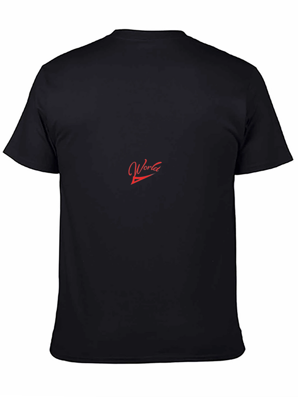 World Graphic Black T-Shirt