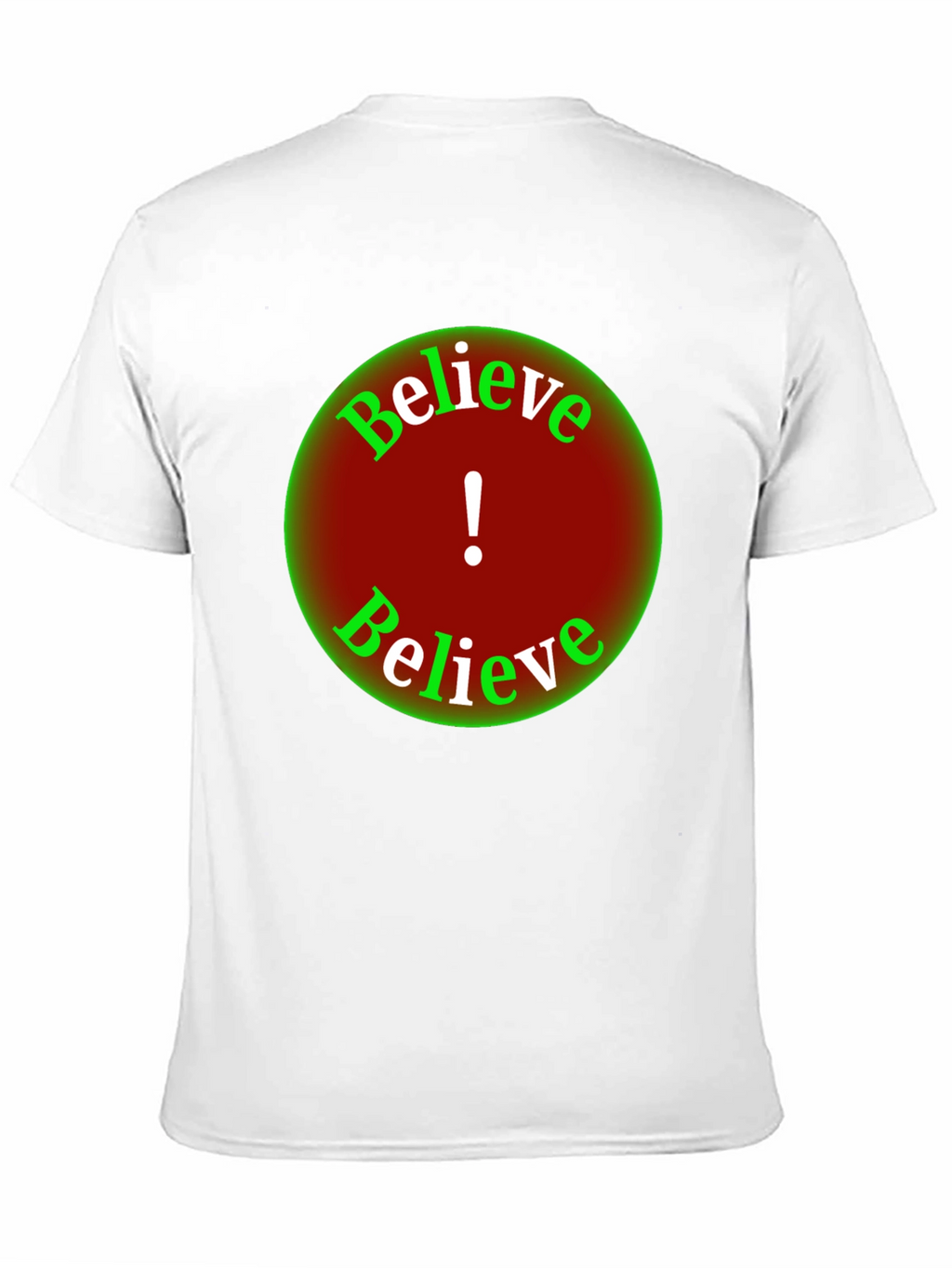 Believe Graphic Tee - Black Short Sleeve