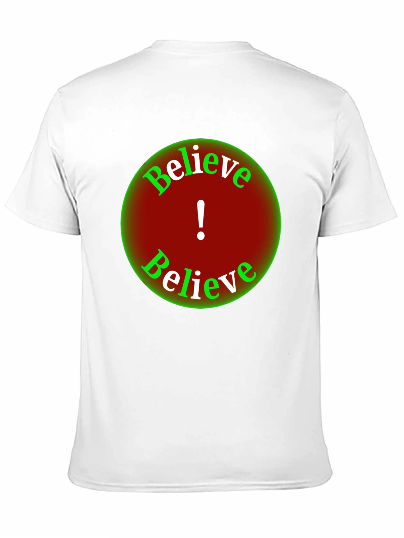 Believe Graphic Tee - Black Short Sleeve