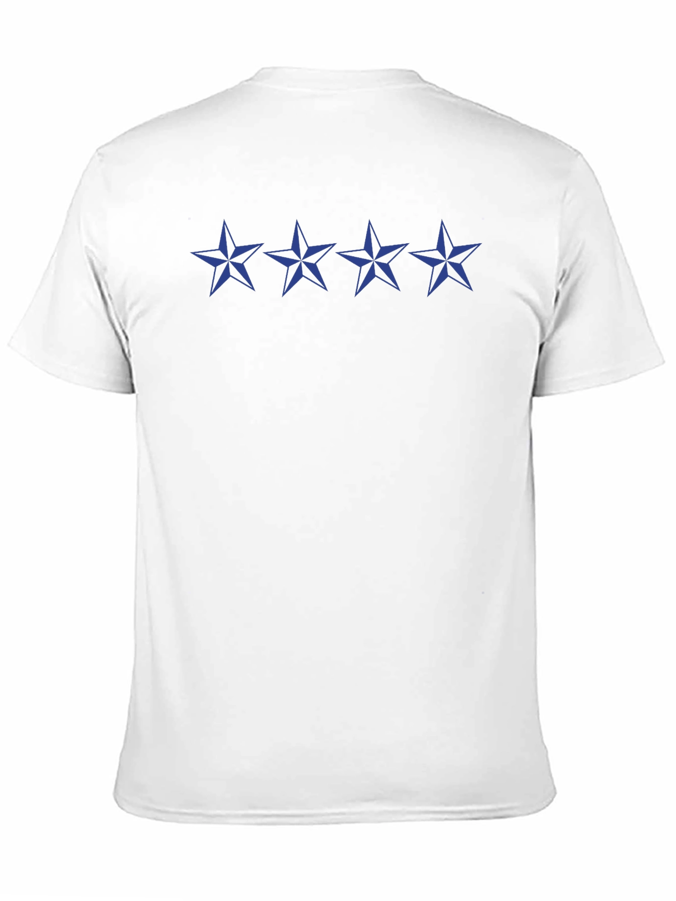 Navy Star Graphic Tee - Menswear