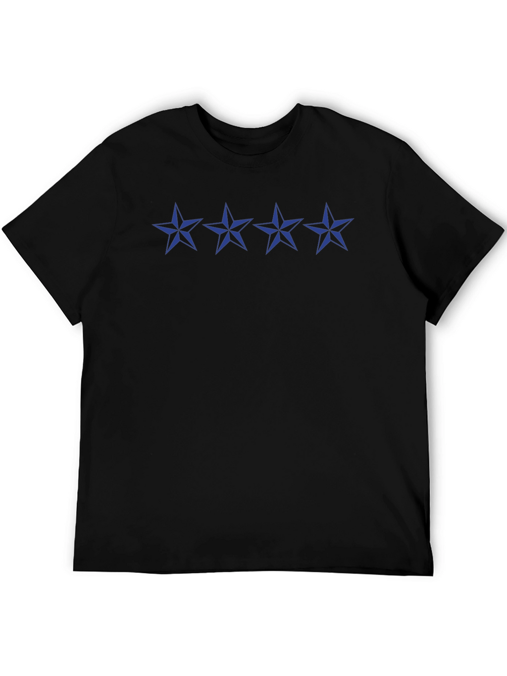 Navy Star Graphic Tee - Menswear