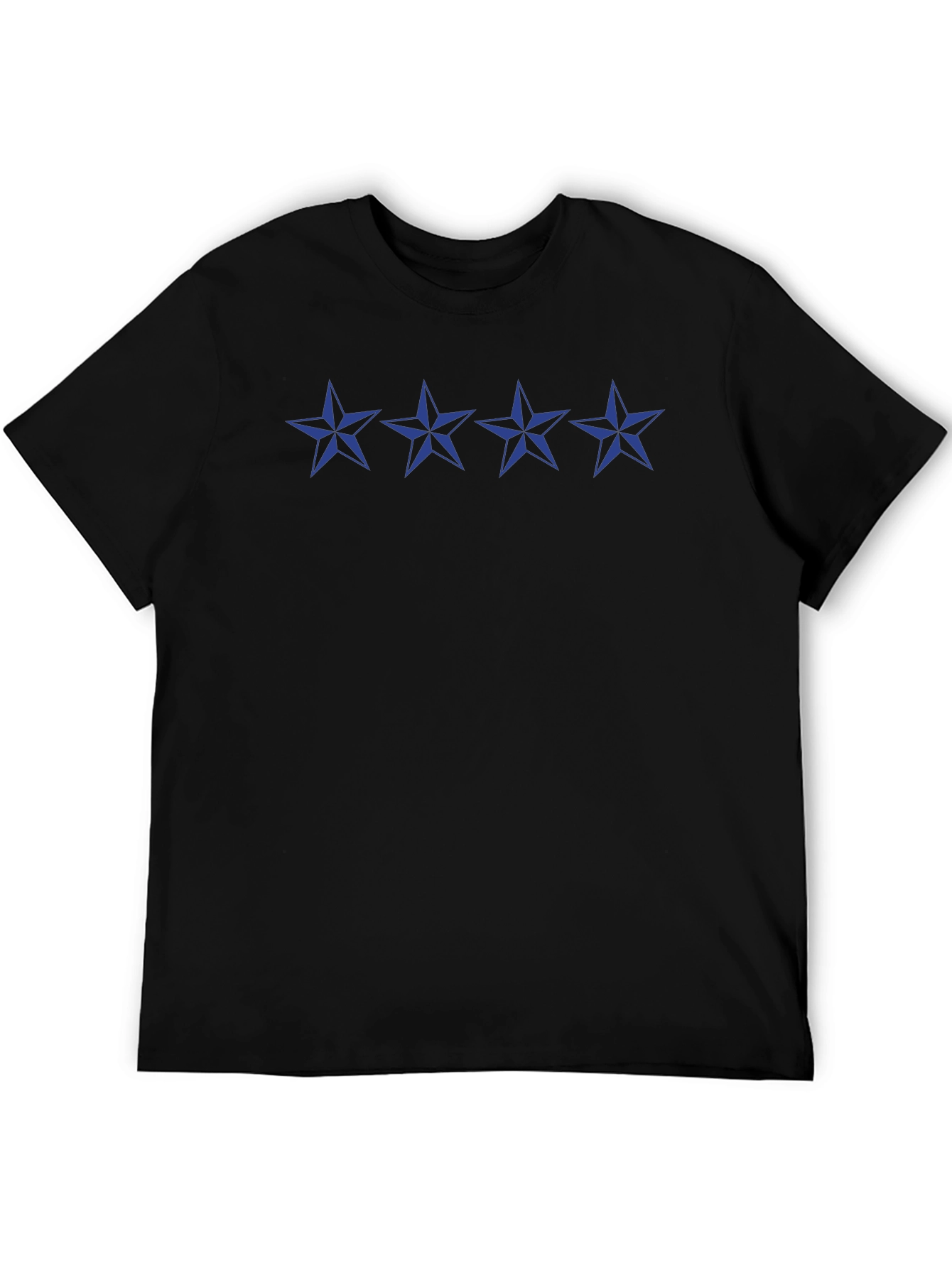 Navy Star Graphic Tee - Menswear