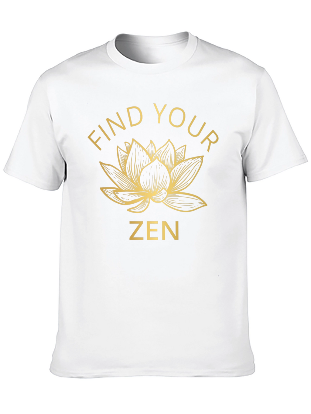 Find Your Zen Lotus Graphic T-Shirt