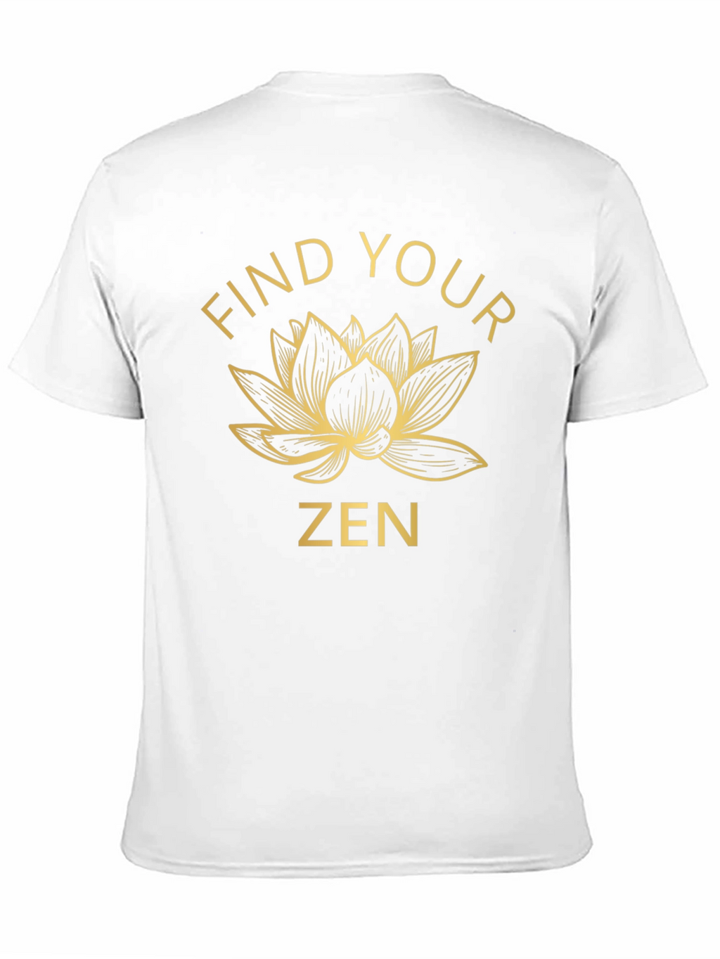 Find Your Zen Lotus Graphic T-Shirt