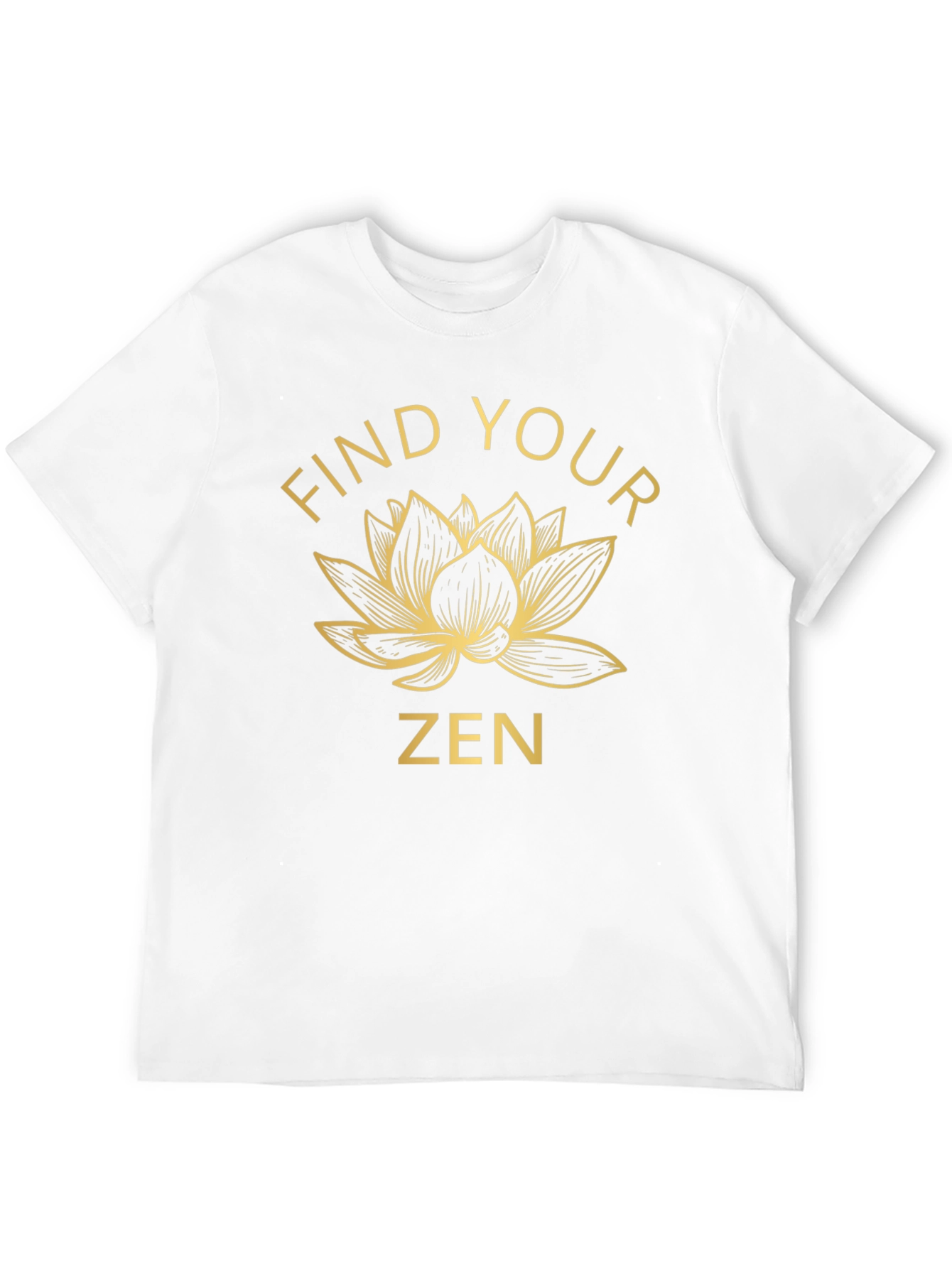 Find Your Zen Lotus Graphic T-Shirt