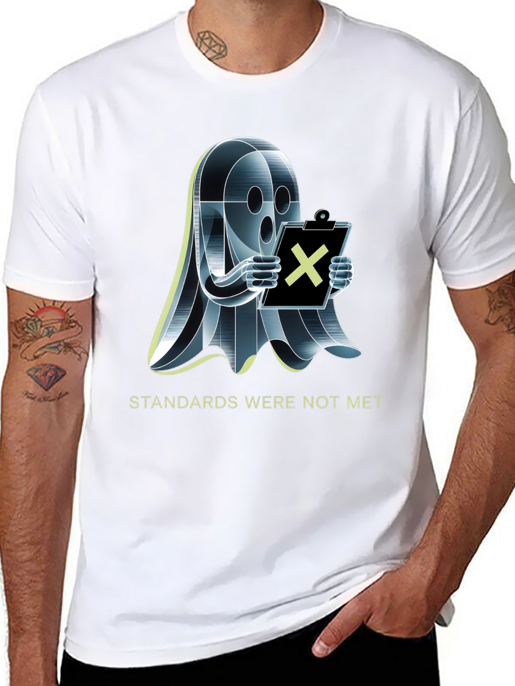 Standards Not Met Ghost T-Shirt