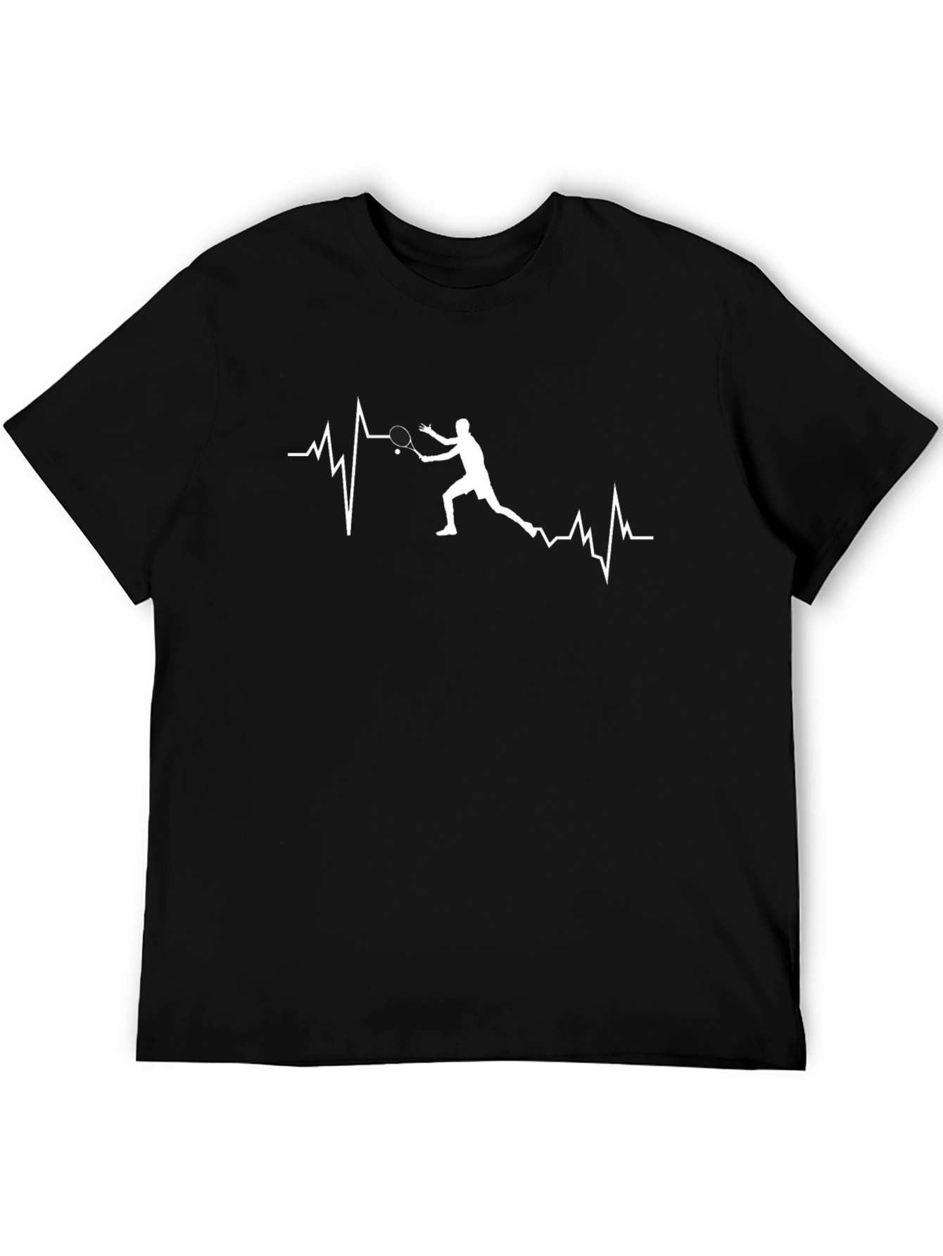 Tennis Heartbeat Graphic T-Shirt