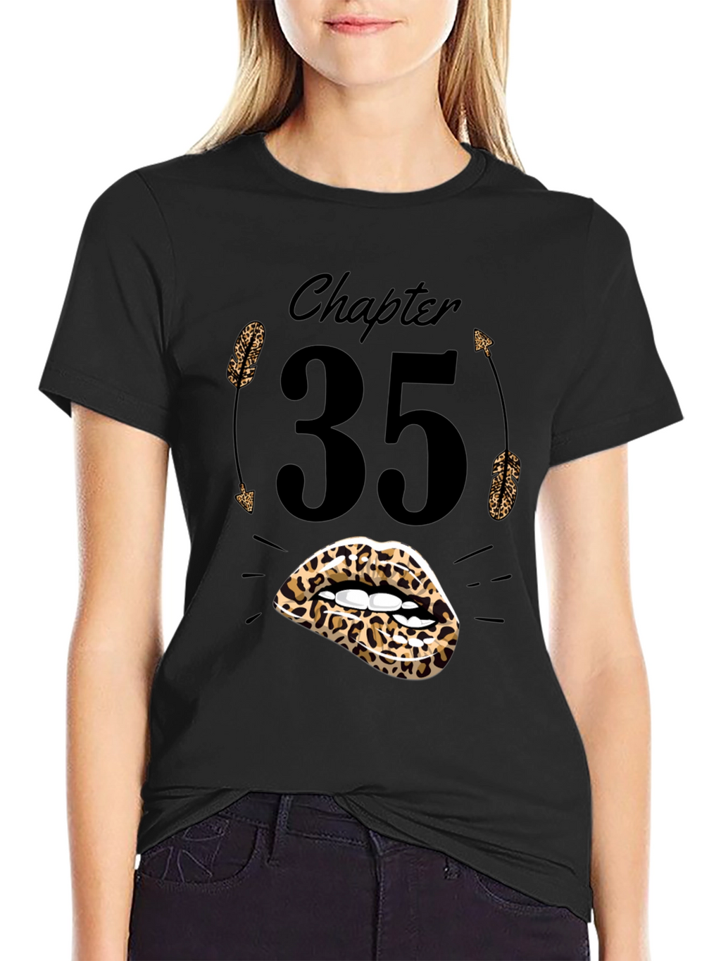 Chapter 35 Leopard Lips Birthday T-Shirt