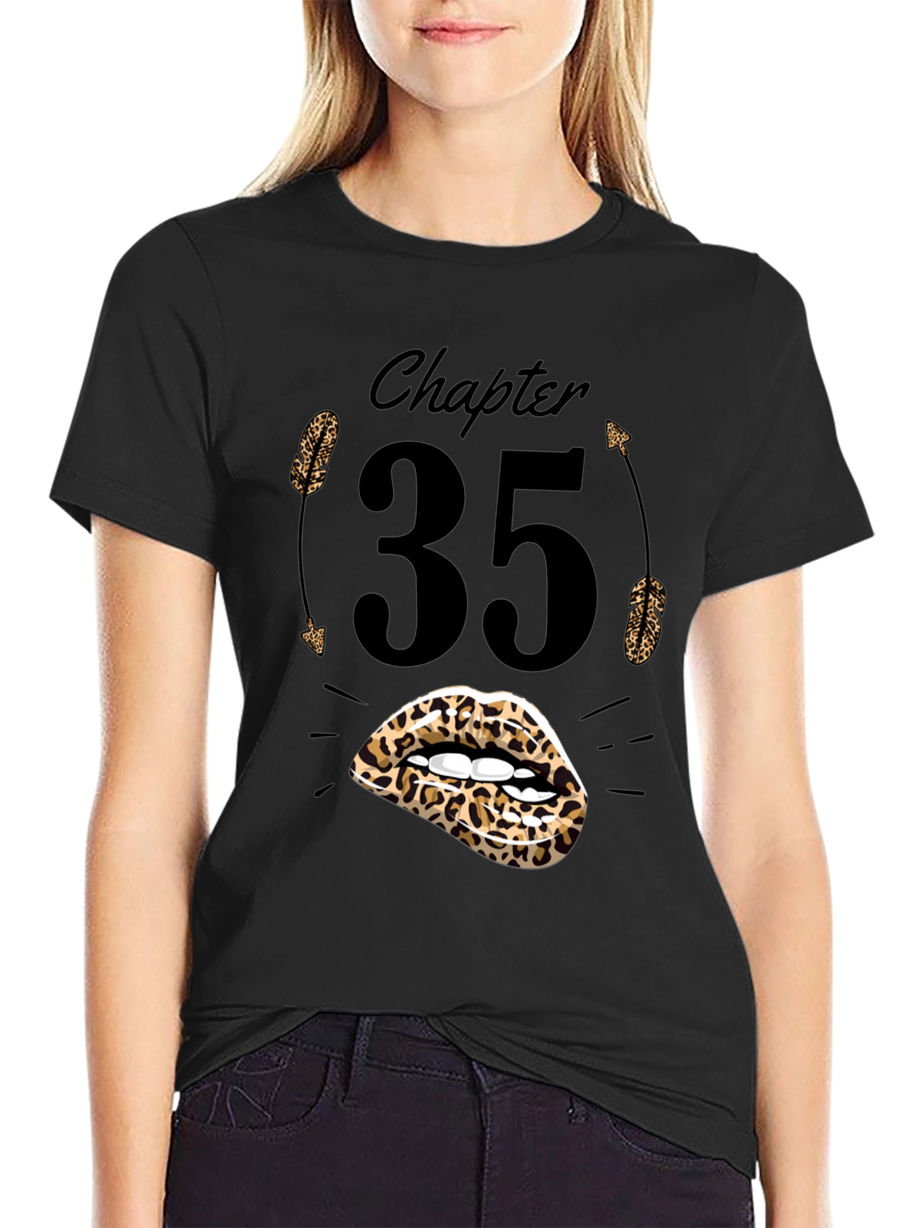 Chapter 35 Leopard Lips Birthday T-Shirt