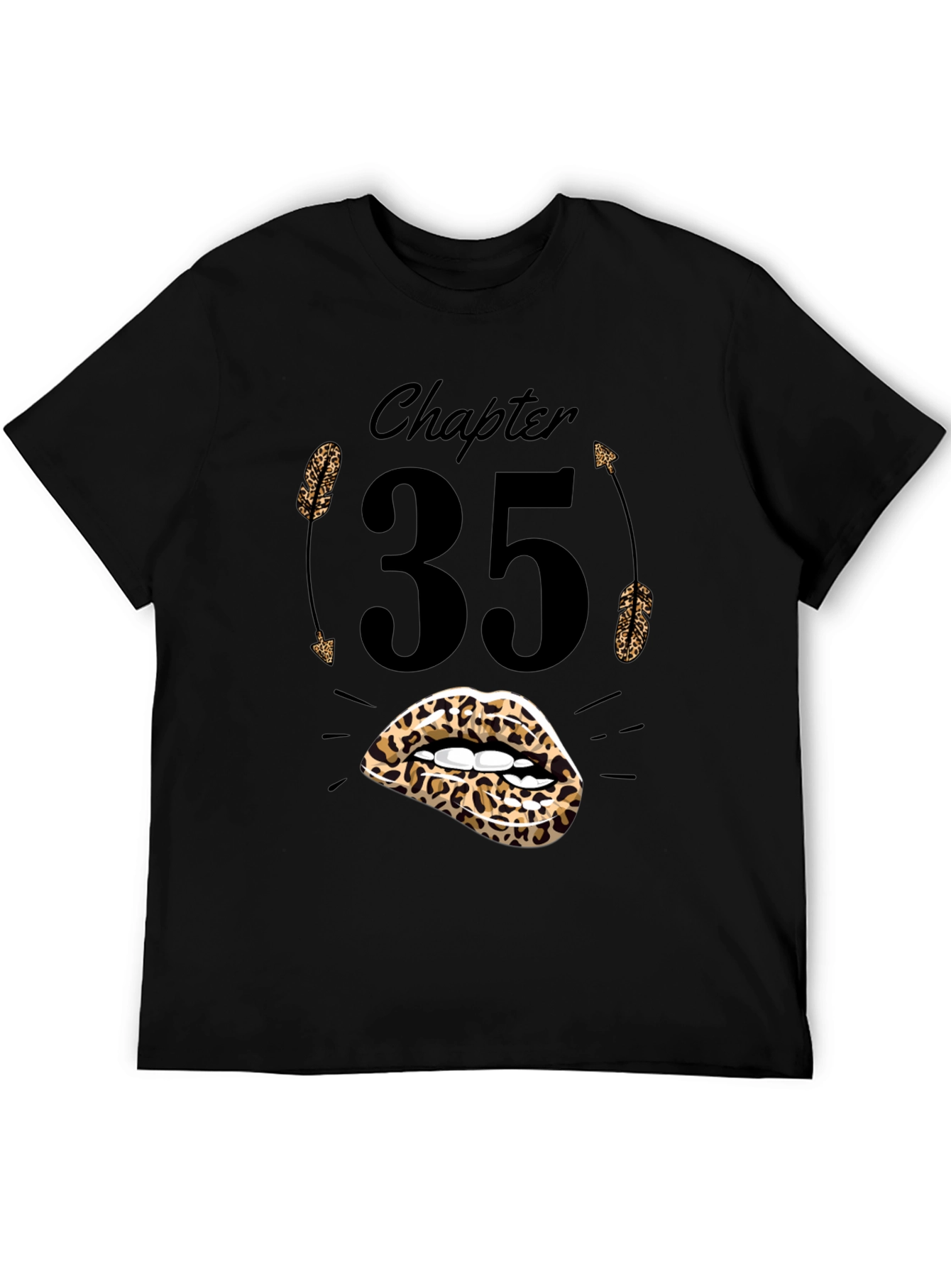 Chapter 35 Leopard Lips Birthday T-Shirt