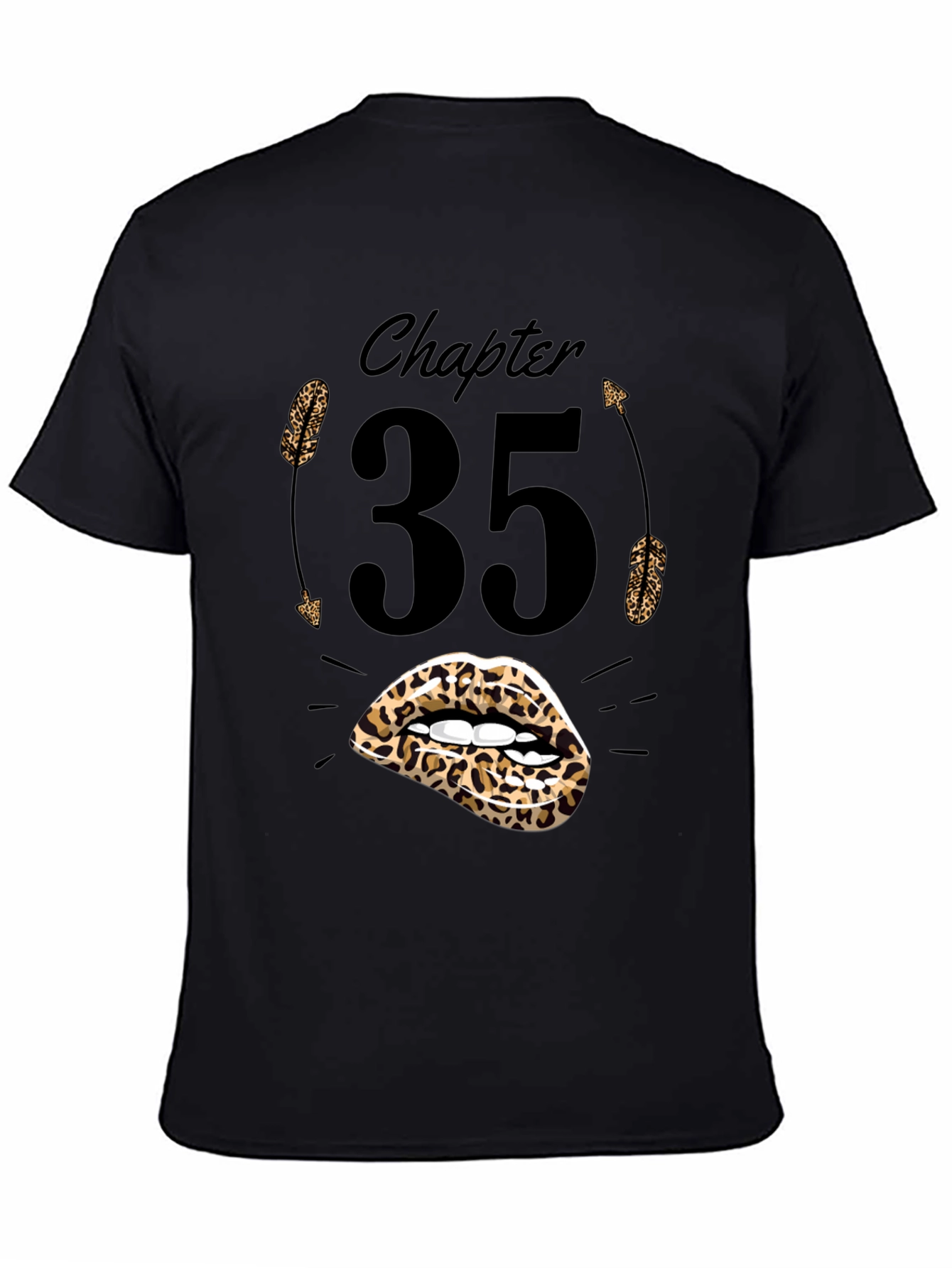 Chapter 35 Leopard Lips Birthday T-Shirt
