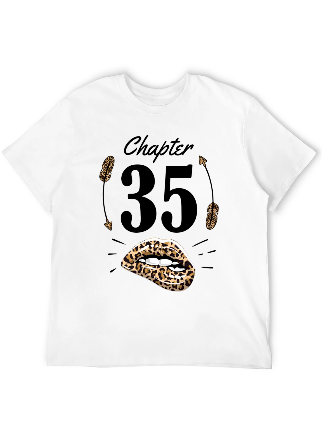 Chapter 35 Leopard Lips Birthday T-Shirt