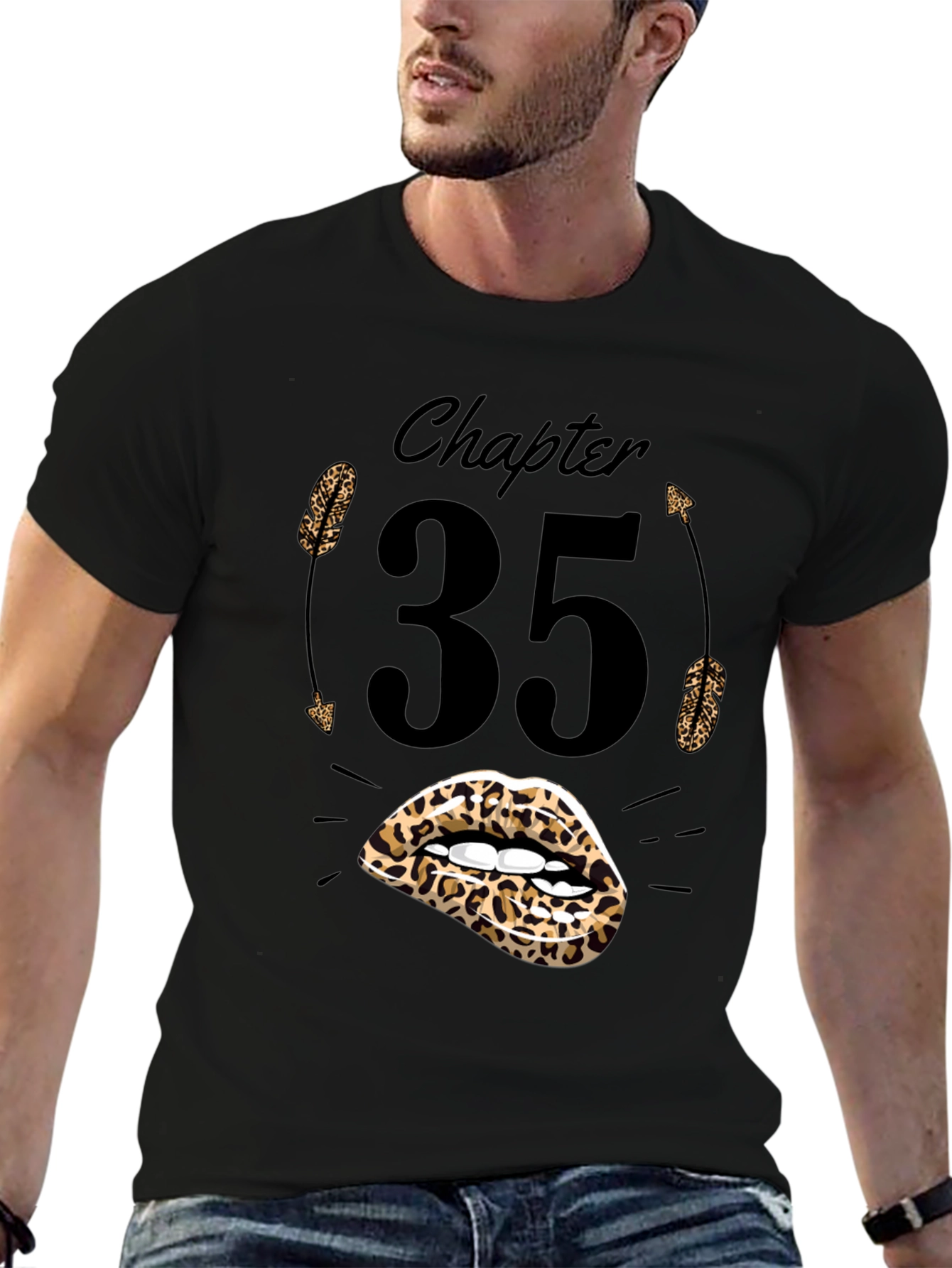 Chapter 35 Leopard Lips Birthday T-Shirt