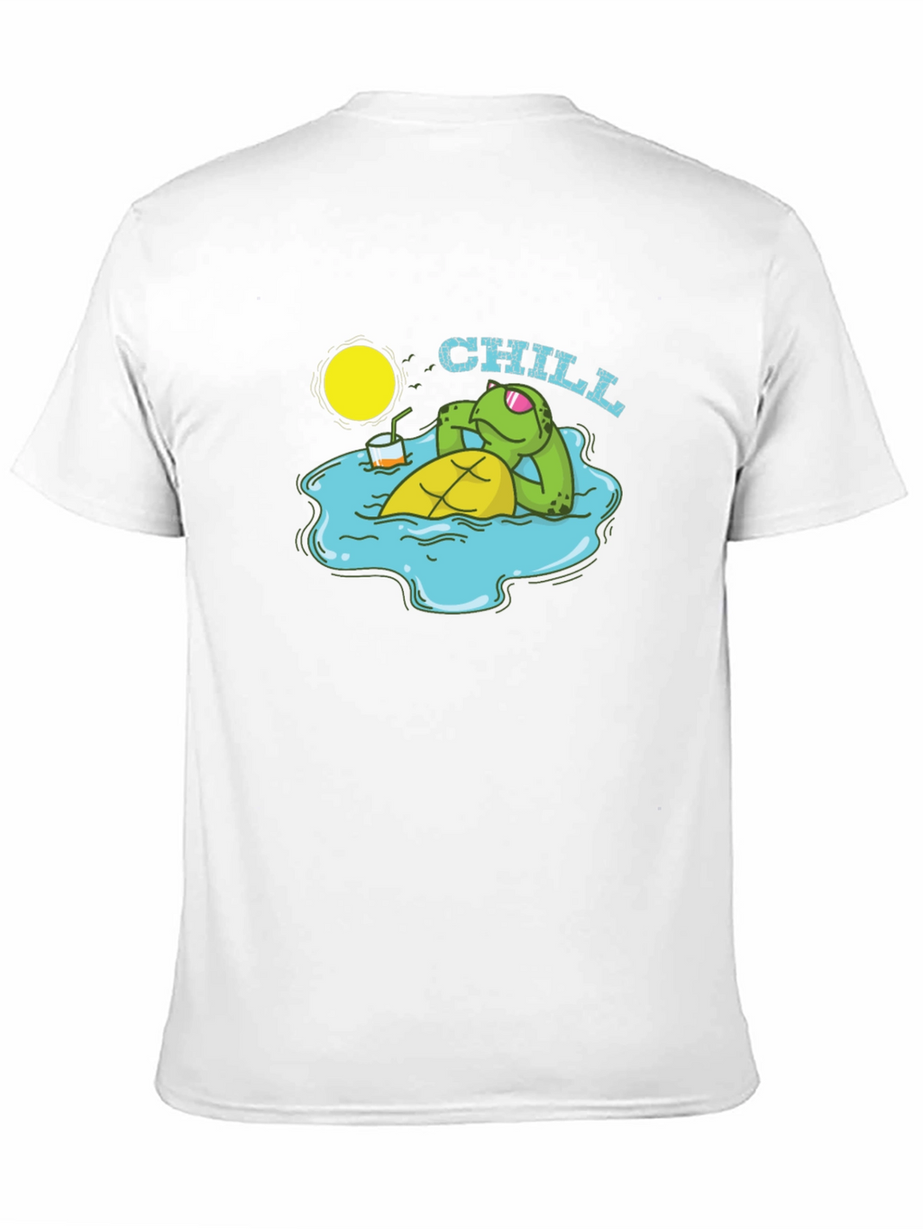 Chill Turtle T-Shirt - Relaxed Summer Vibes