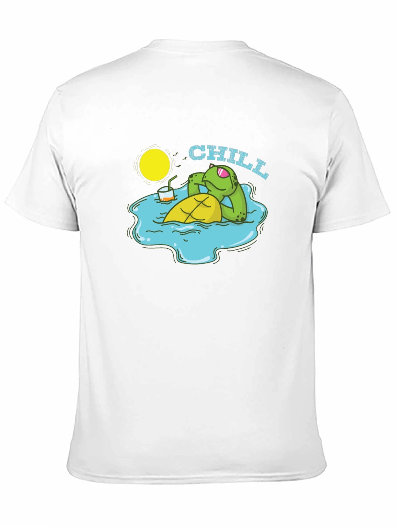 Chill Turtle T-Shirt - Relaxed Summer Vibes