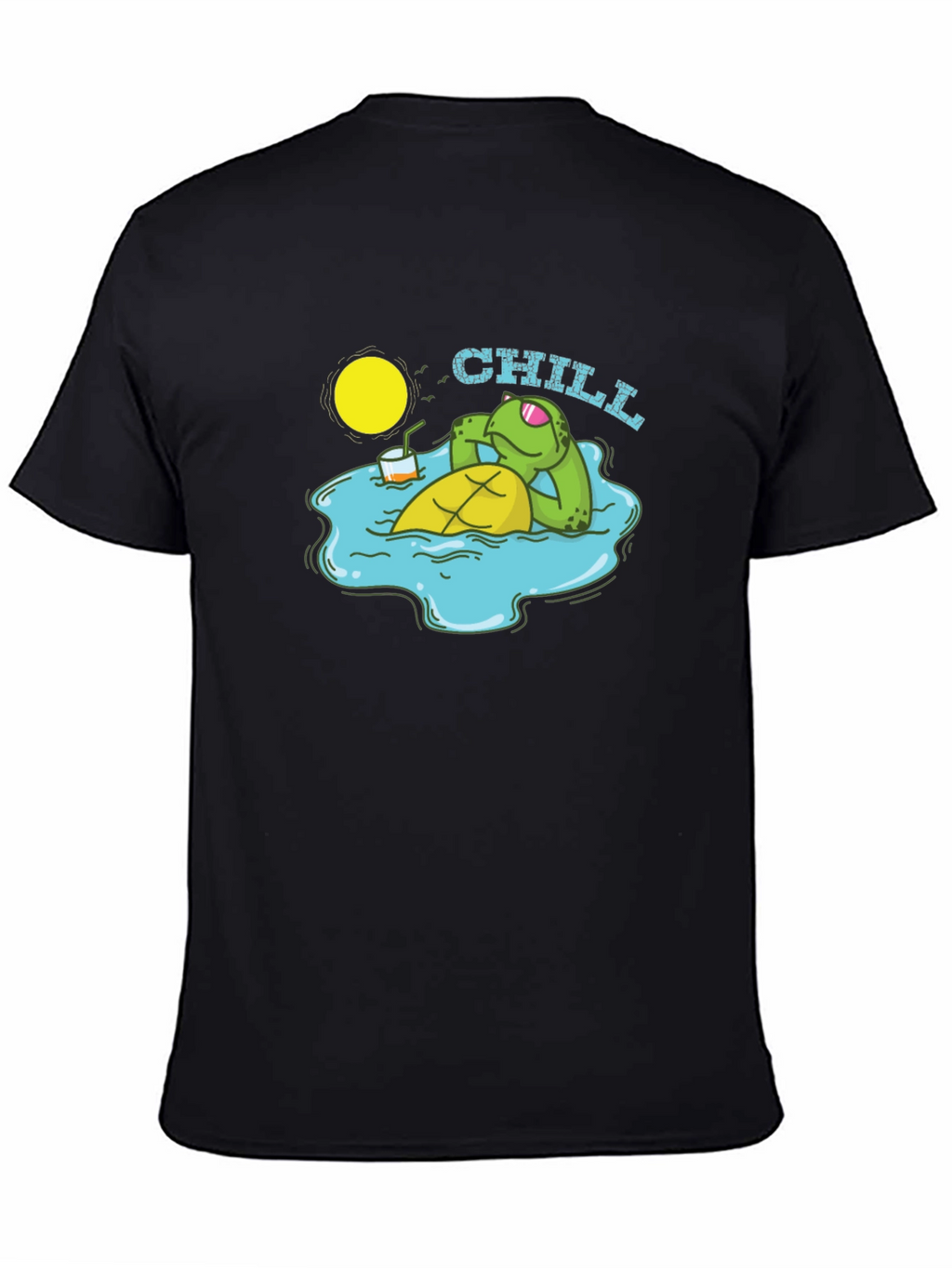 Chill Turtle T-Shirt - Relaxed Summer Vibes