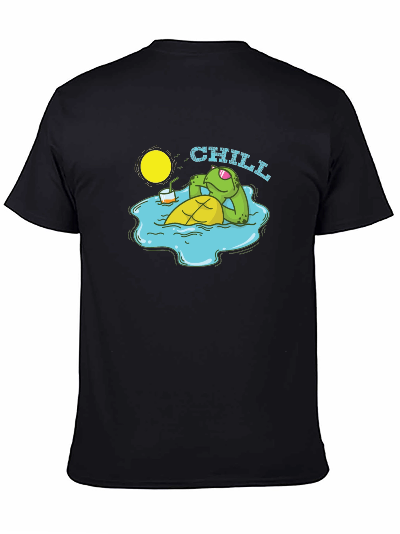 Chill Turtle T-Shirt - Relaxed Summer Vibes