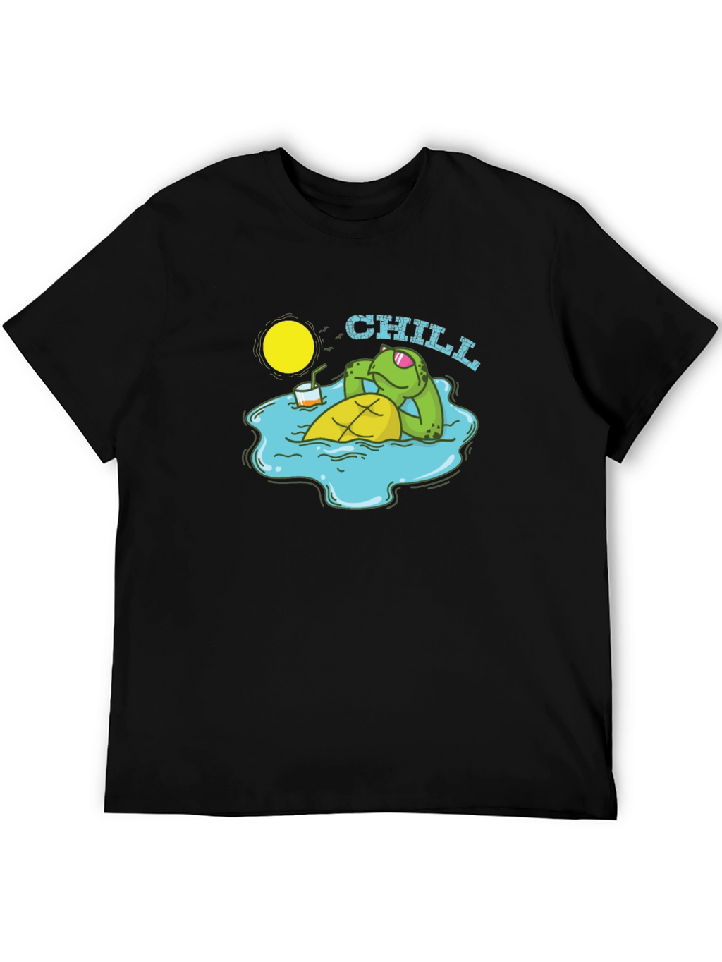 Chill Turtle T-Shirt - Relaxed Summer Vibes