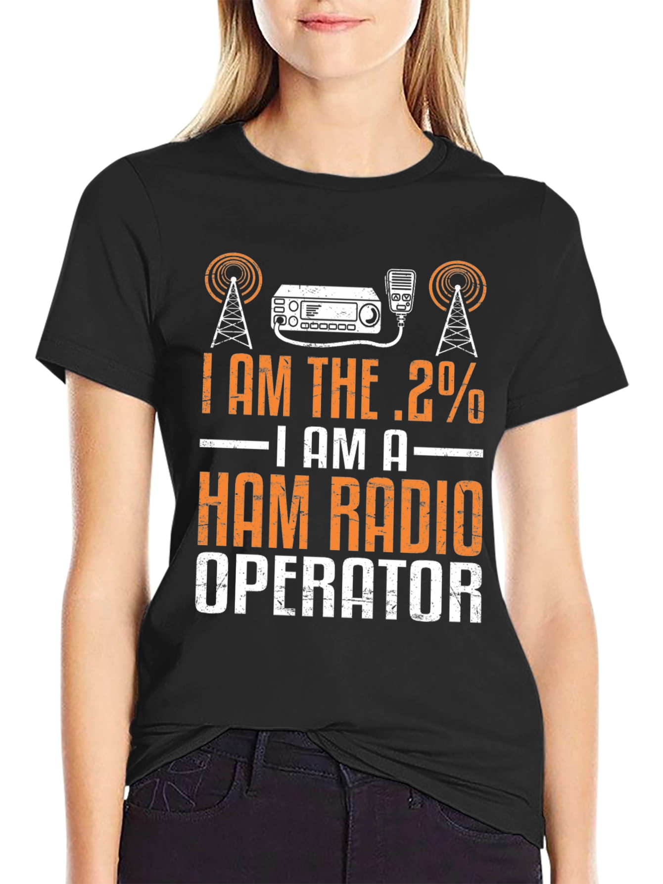 I Am The .2% Ham Radio Operator T-Shirt