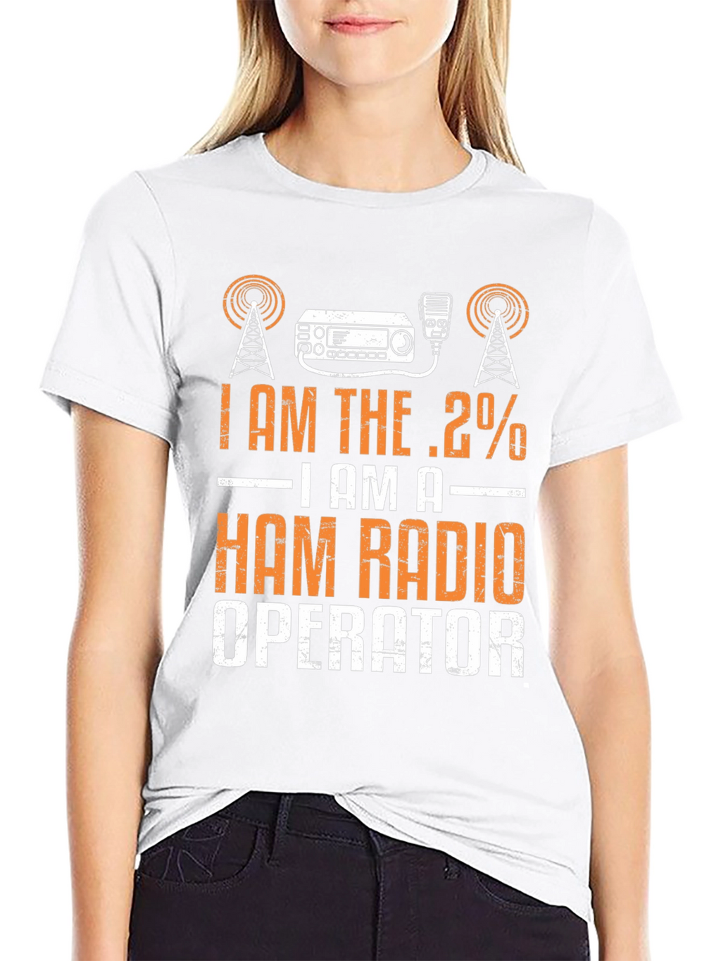I Am The .2% Ham Radio Operator T-Shirt