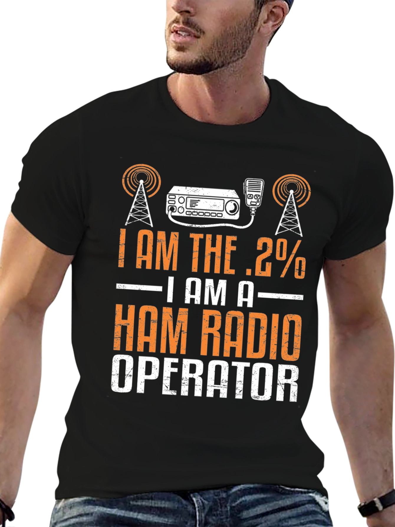 I Am The .2% Ham Radio Operator T-Shirt