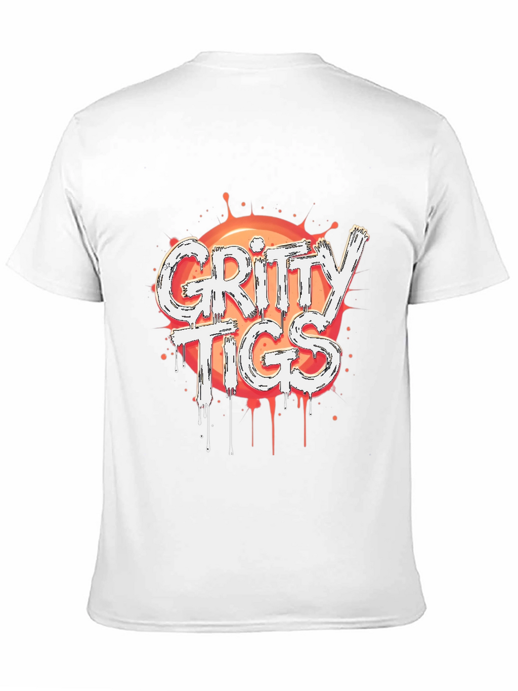 Gritty Tigs Graphic Tee - Stylish Black T-Shirt