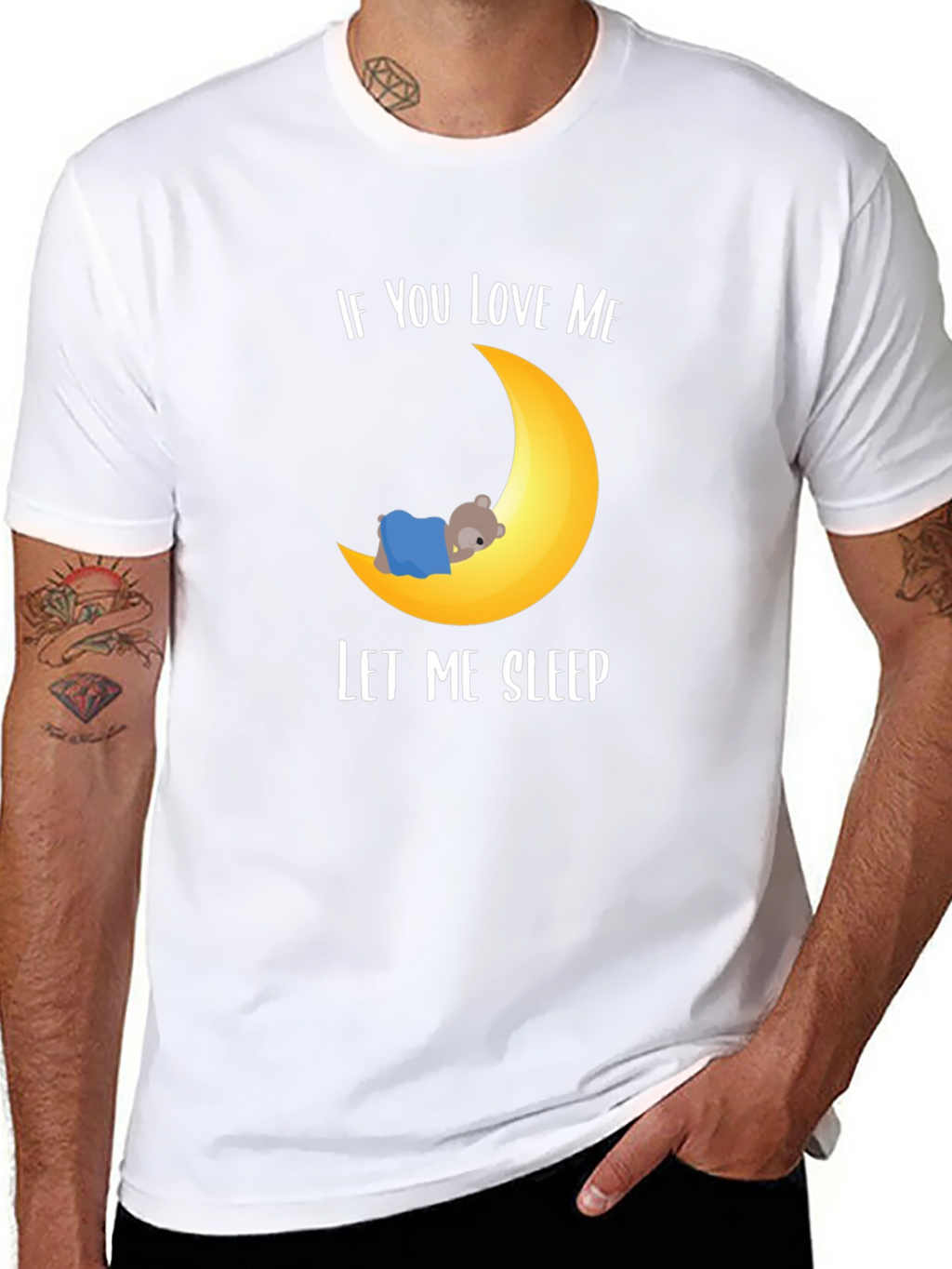 If You Love Me Let Me Sleep Graphic T-Shirt
