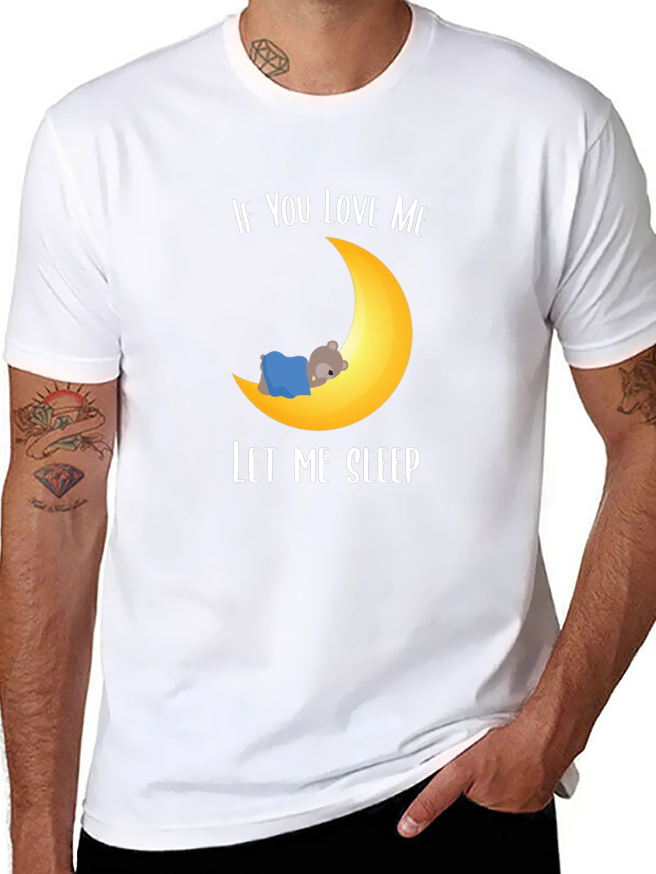 If You Love Me Let Me Sleep Graphic T-Shirt