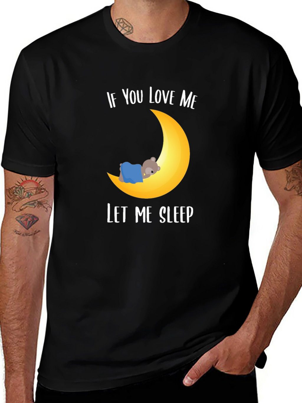 If You Love Me Let Me Sleep Graphic T-Shirt