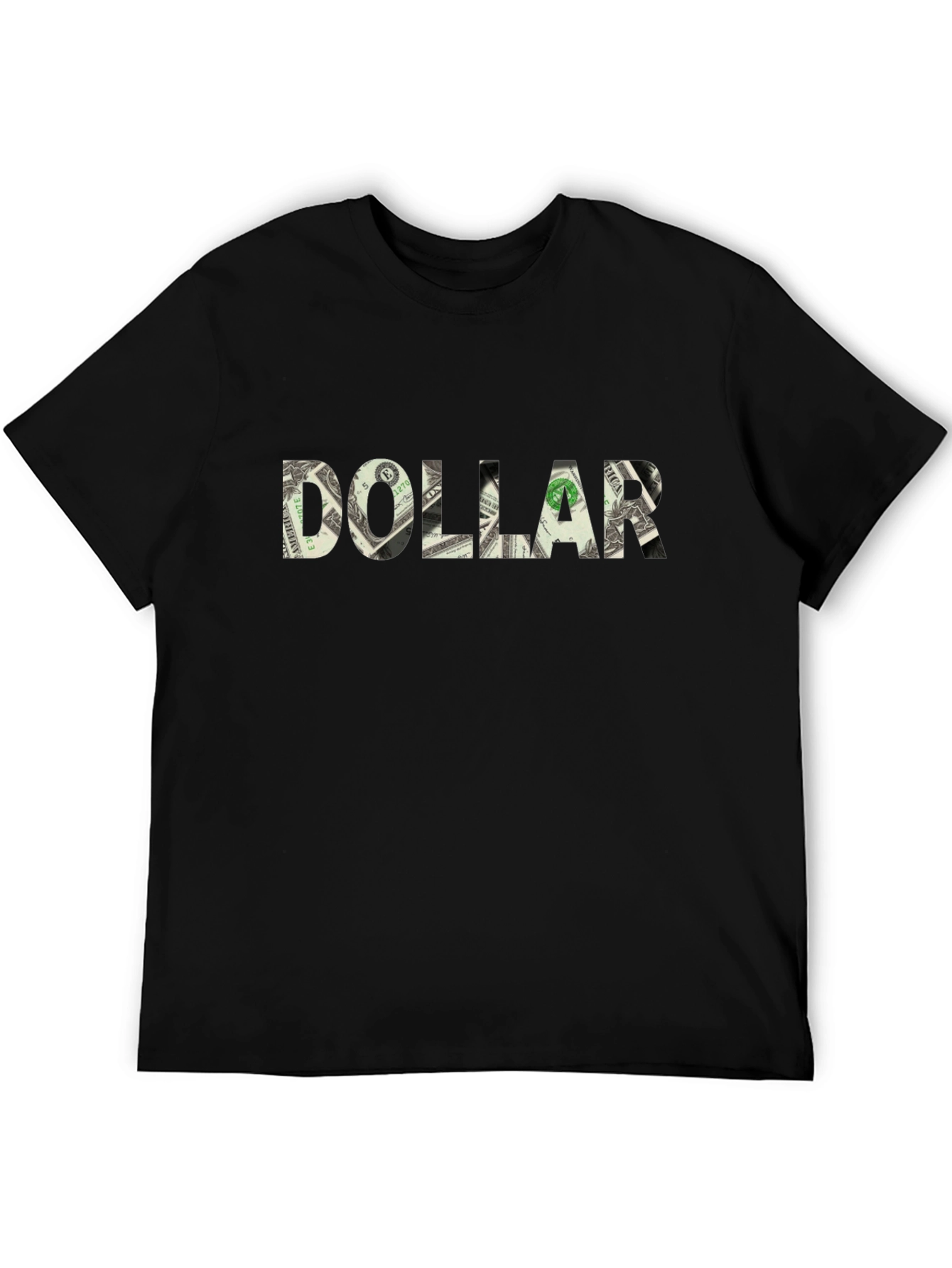 Dollar Bill Print Graphic Tee