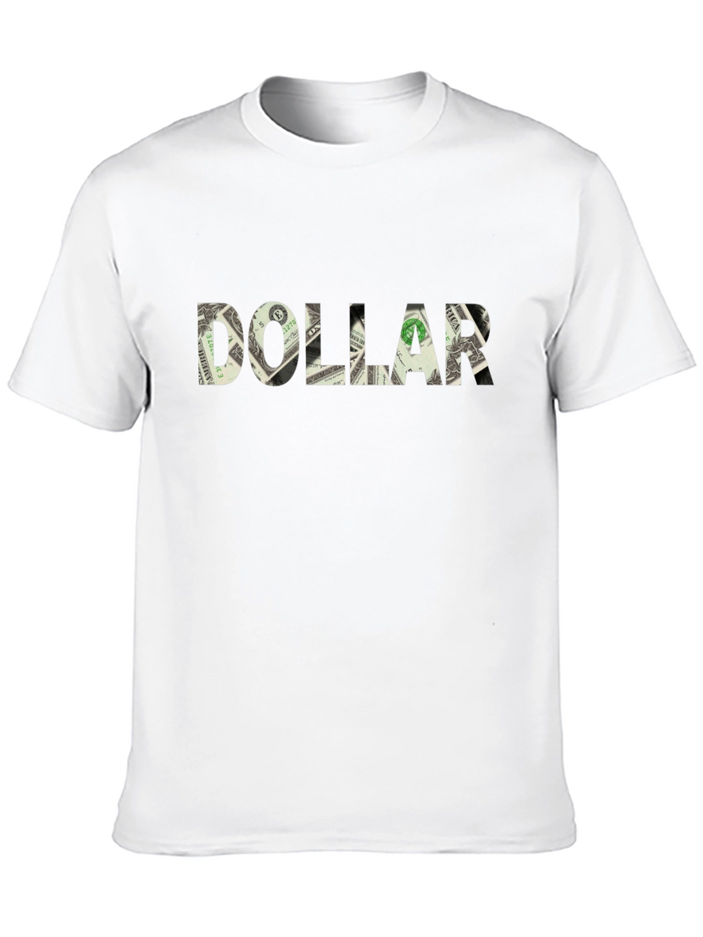 Dollar Bill Print Graphic Tee