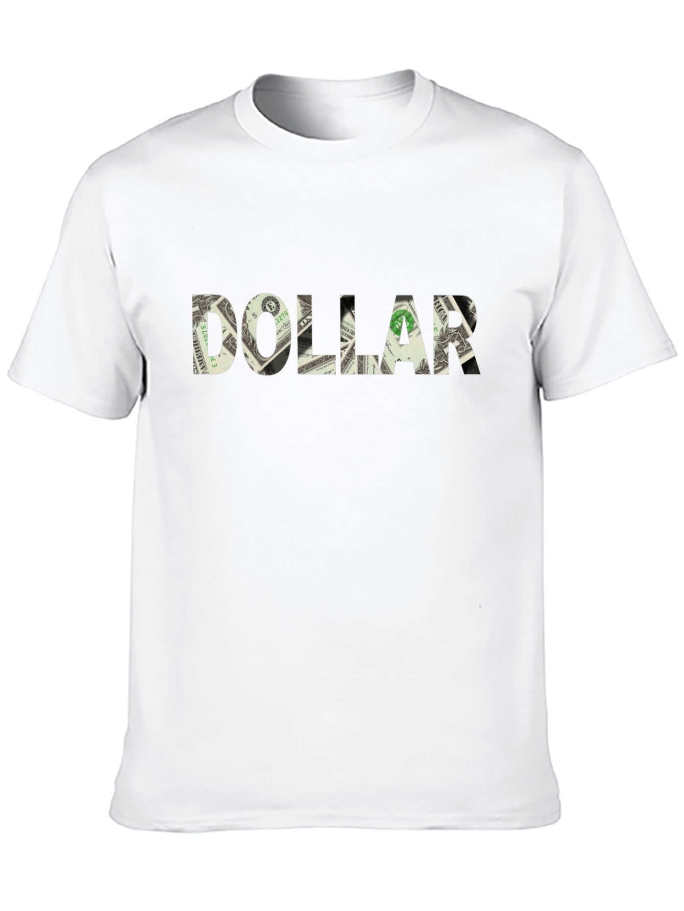 Dollar Bill Print Graphic Tee