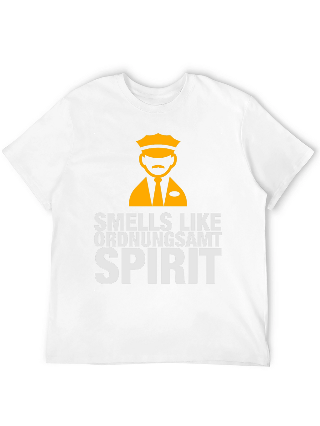 Smells Like Ordnungsamt Spirit Black T-Shirt