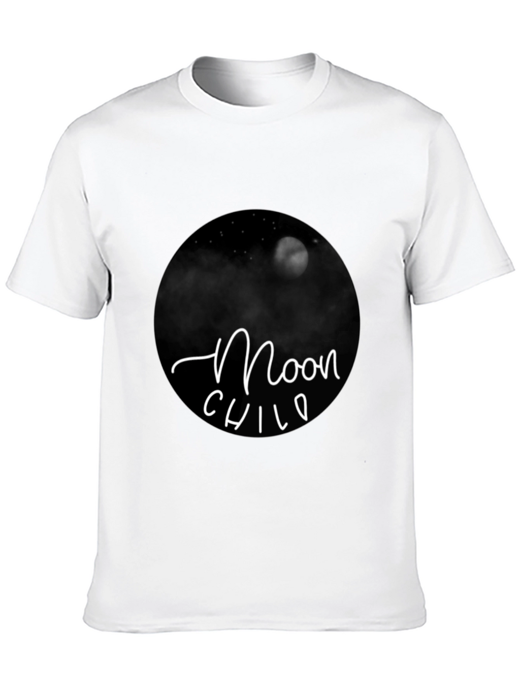 Moon Child Graphic Tee - Black T-Shirt