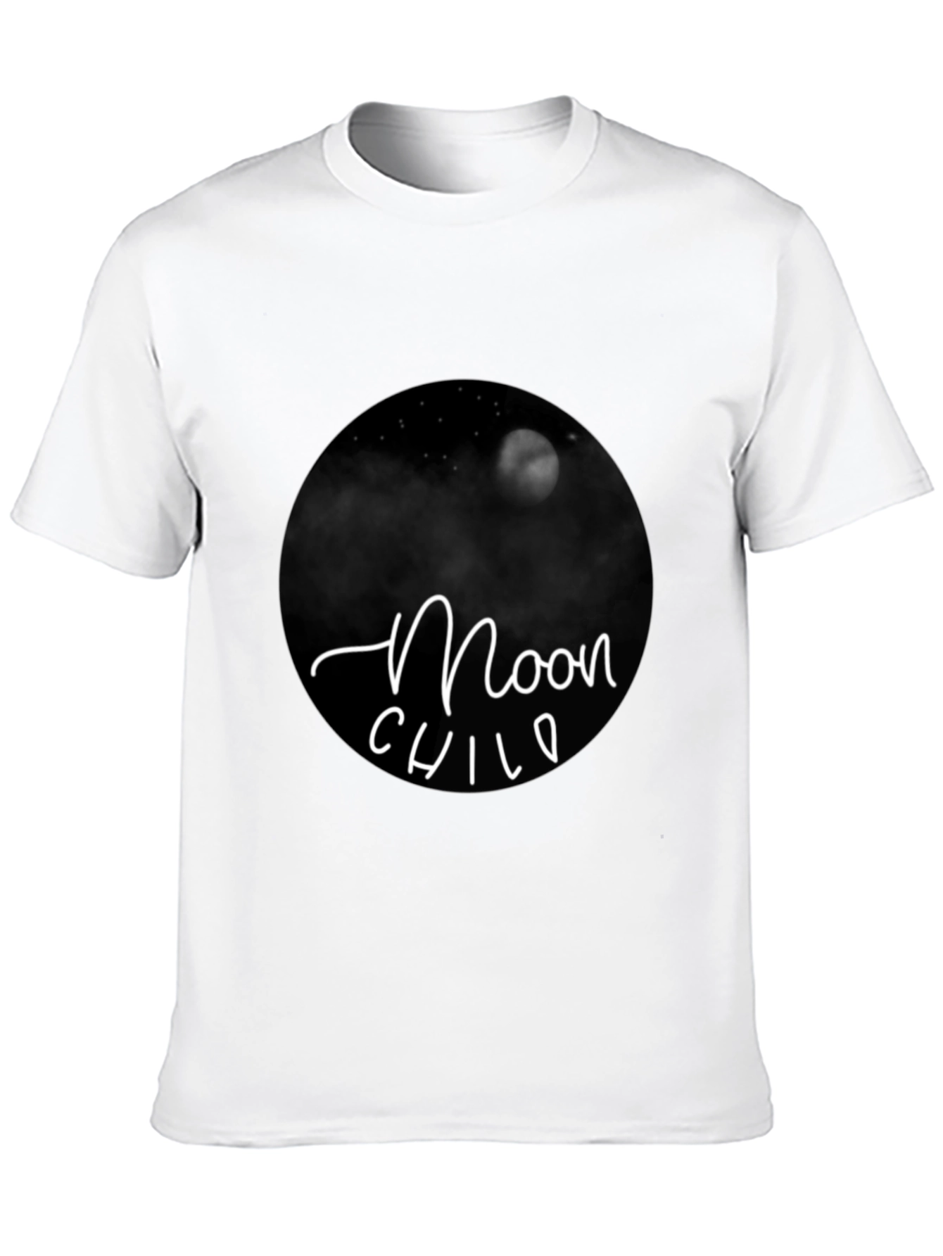Moon Child Graphic Tee - Black T-Shirt
