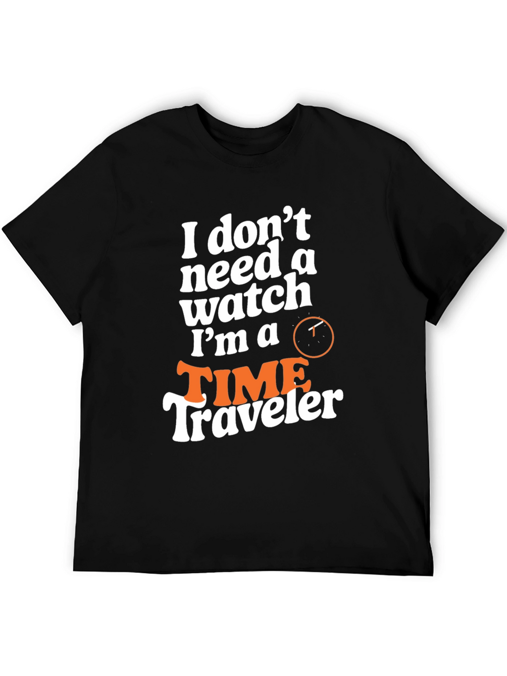 Time Traveler Graphic Tee - Novelty Design
