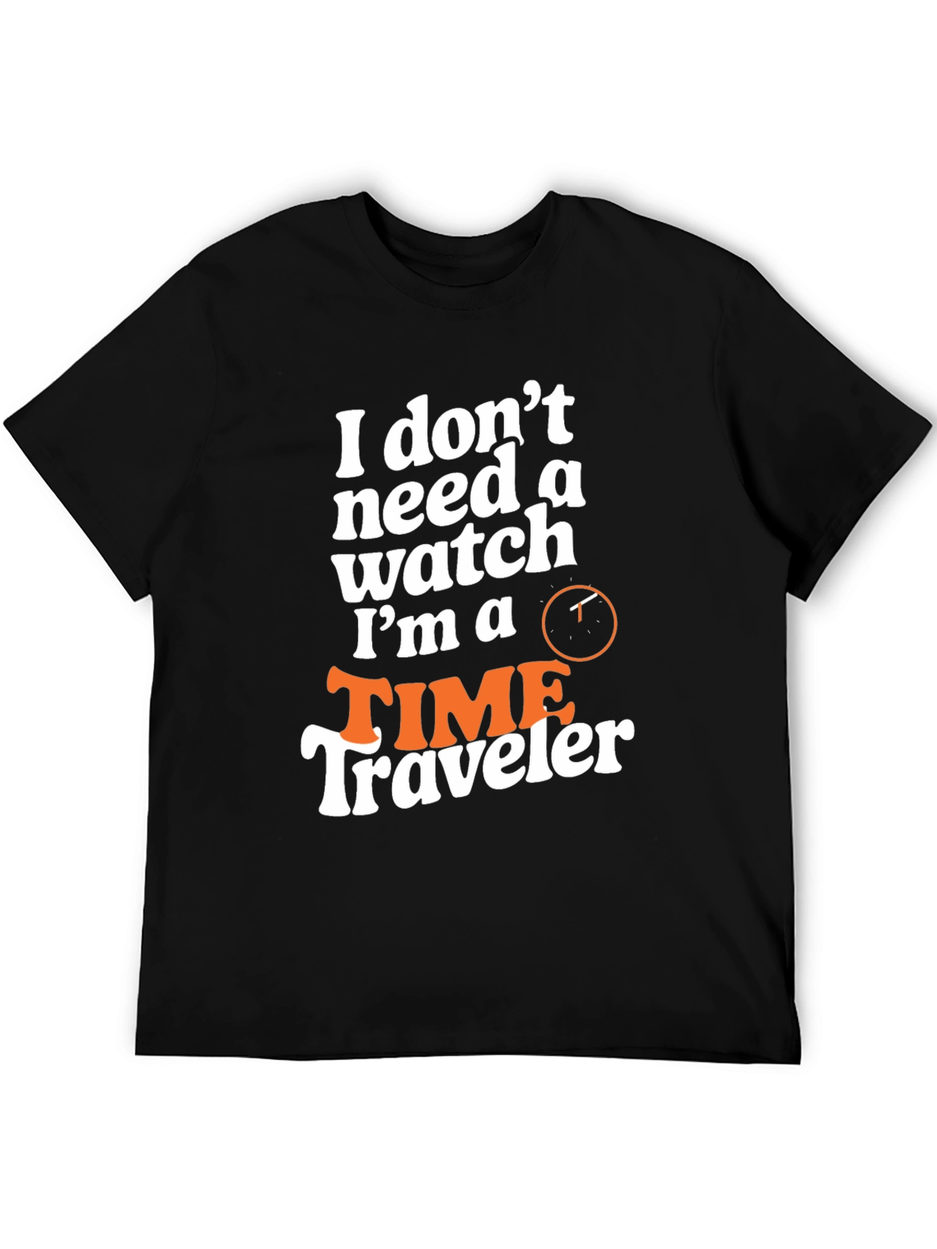 Time Traveler Graphic Tee - Novelty Design